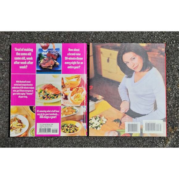 2 Rachel Ray Cookbooks No Repeats & Get Togethers Food Network NEW - Picture 3 of 8